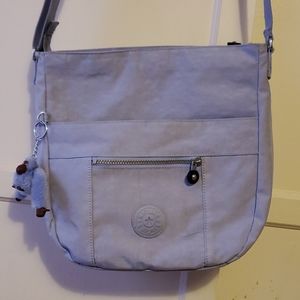 Periwinkle Bag with Love Monkey